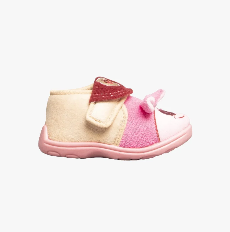 BUNGLE Girls Boot Slippers Pink