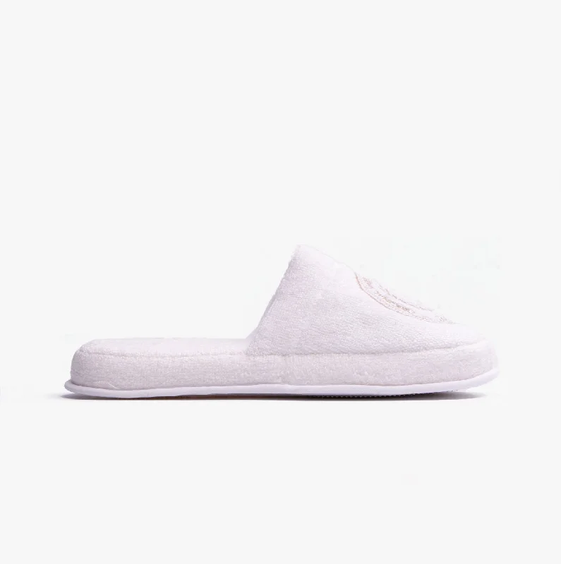 CREST Unisex Mule Slippers White