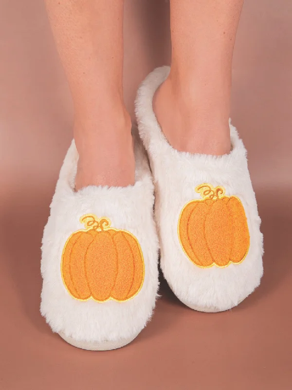 Pumpkin Slippers By Simply Southern