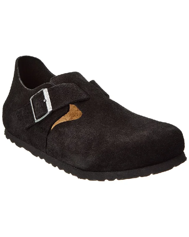 Birkenstock London BS Narrow Fit Suede Clog