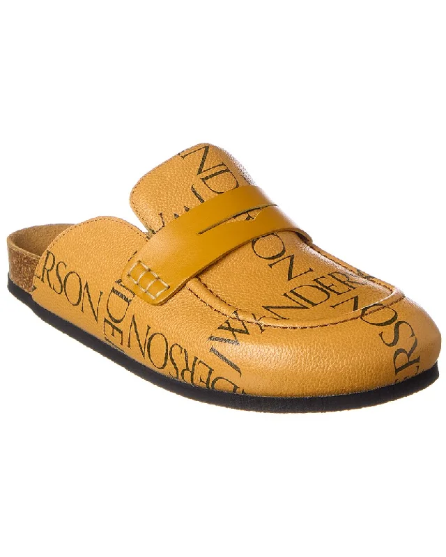 JW Anderson Logo Leather Mule