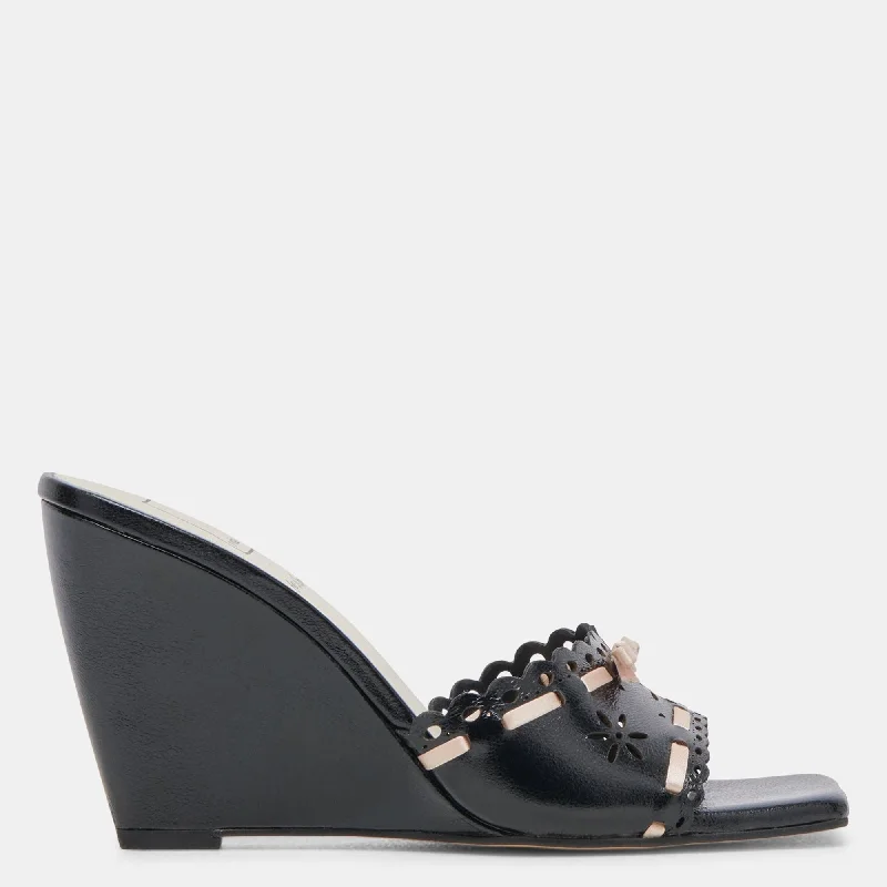 Madale Wedges Midnight Patent Leather