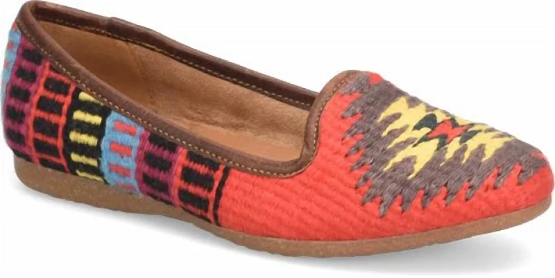 Women's Giselle Shoes In Red Multi