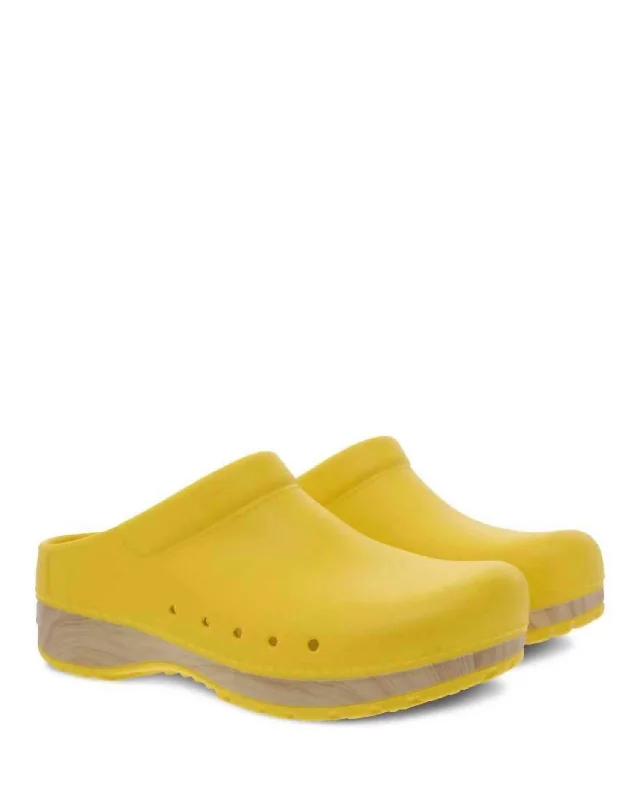 Women's Kane Eva Clog In Yellow